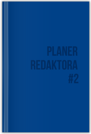 Planer redaktora #2 – przedsprzedaż