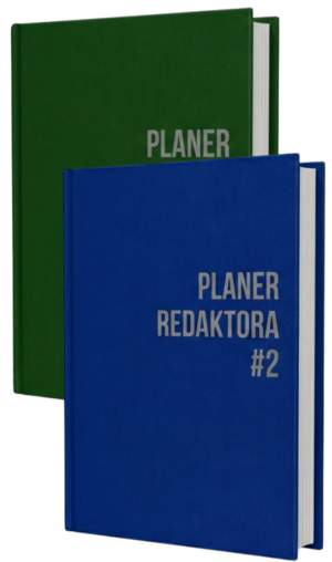 Pakiet: Planer redaktora #1 + Planer redaktora #2